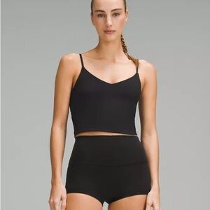 Lululemon Align Cropped Cami - Black - Size 6